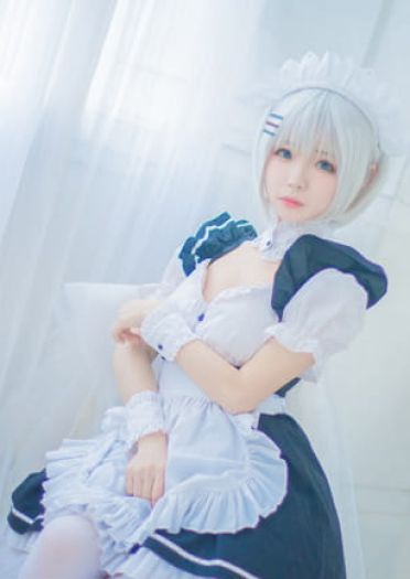 约会大作战 鸢一折纸 女仆装cos