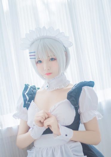 约会大作战 鸢一折纸 女仆装cos