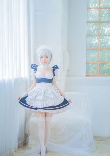 约会大作战 鸢一折纸 女仆装cos