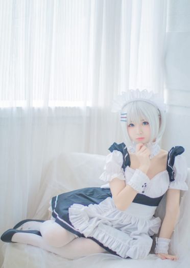 约会大作战 鸢一折纸 女仆装cos