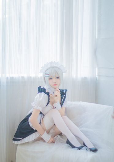 约会大作战 鸢一折纸 女仆装cos