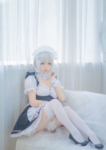 约会大作战 鸢一折纸 女仆装cos