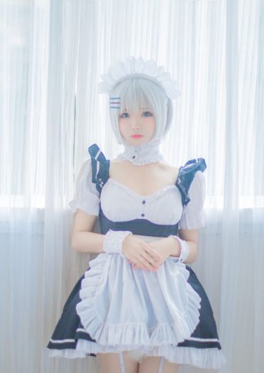 约会大作战 鸢一折纸 女仆装cos