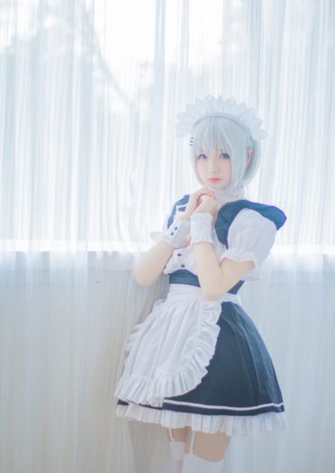 约会大作战 鸢一折纸 女仆装cos