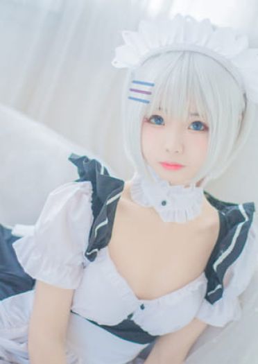 约会大作战 鸢一折纸 女仆装cos