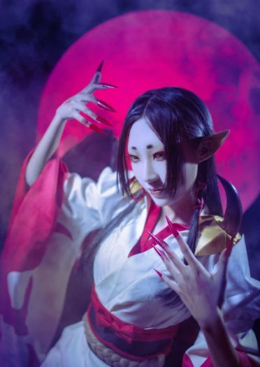 渴望鲜血吗？阴阳师吸血姬未觉醒cos