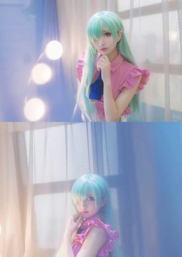 七原罪 伊丽莎白 cosplay(1)