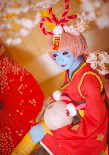 阴阳师死去的少女 跳跳妹妹COS