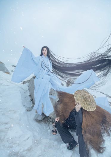 白姬抄 白姬 超还原cosplay(1)