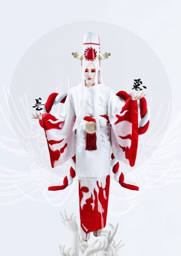 法华无常 网易手游阴阳师 鬼使黑&鬼使白 cosplay(1)