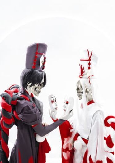 法华无常 网易手游阴阳师 鬼使黑&鬼使白 cosplay(1)