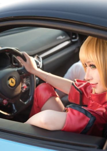 吾王和暴君 我选法拉利 fgo 尼禄&saber cosplay