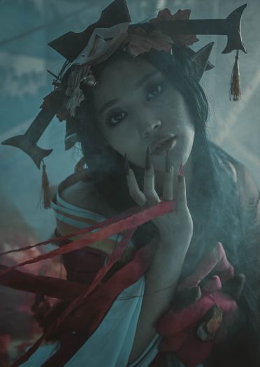 倾国倾城 网易手游阴阳师 红叶鬼女cosplay(1)