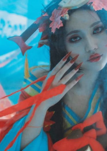 倾国倾城 网易手游阴阳师 红叶鬼女cosplay(1)