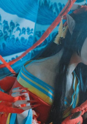 倾国倾城 网易手游阴阳师 红叶鬼女cosplay(1)