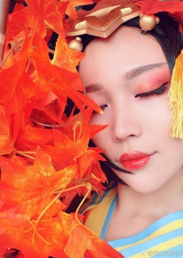 倾国倾城 网易手游阴阳师 红叶鬼女cosplay(1)