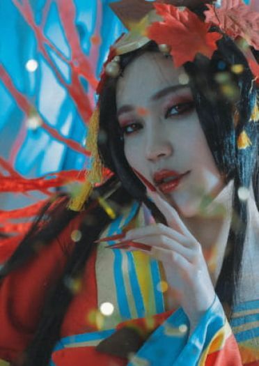 倾国倾城 网易手游阴阳师 红叶鬼女cosplay(1)