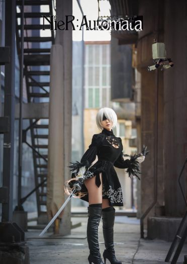 裙底的绝对诱惑 尼尔：机械纪元COS