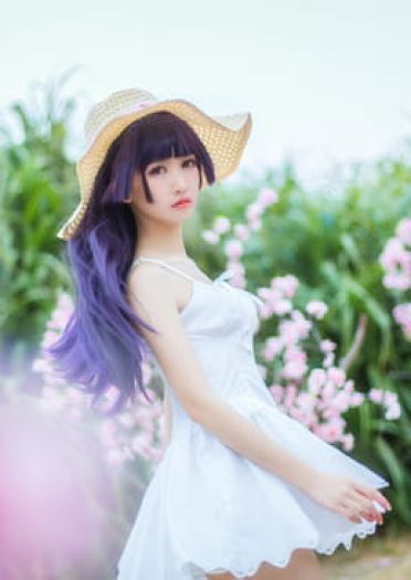 我的妹妹不可能那么可爱 五更琉璃黑猫白裙COS