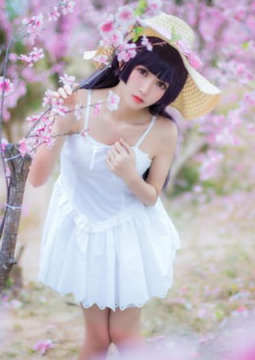 我的妹妹不可能那么可爱 五更琉璃黑猫白裙COS