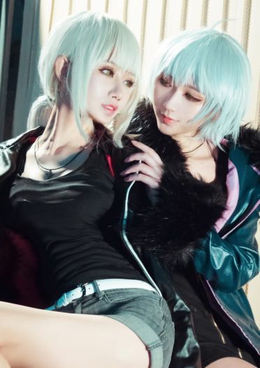 英法黑恶势力登场 黑saber&黑贞德 cosplay