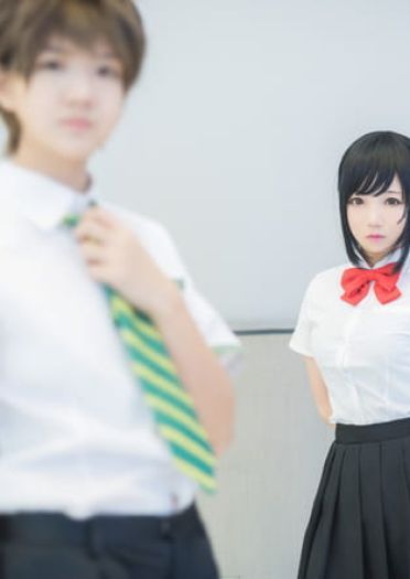 你的名字 宫水三叶&立花泷 cosplay(1)