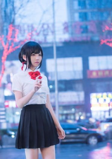 你的名字 宫水三叶&立花泷 cosplay(1)