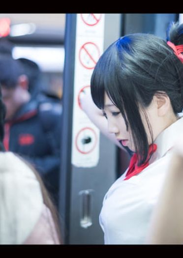 你的名字 宫水三叶&立花泷 cosplay(1)