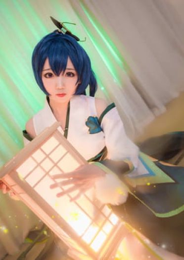网易手游阴阳师  萤草 cosplay