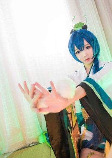 网易手游阴阳师  萤草 cosplay
