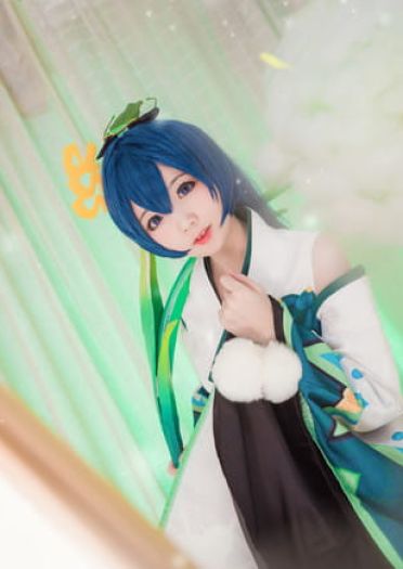 网易手游阴阳师  萤草 cosplay