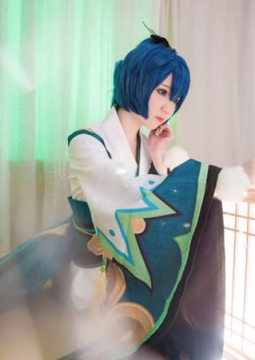 网易手游阴阳师  萤草 cosplay