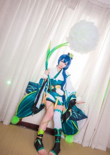 网易手游阴阳师  萤草 cosplay