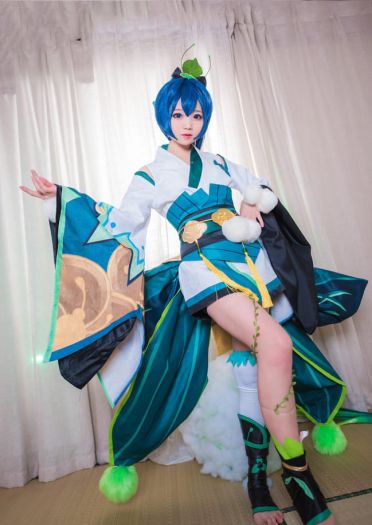 网易手游阴阳师  萤草 cosplay