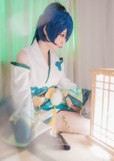 网易手游阴阳师  萤草 cosplay