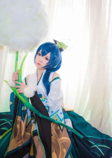 网易手游阴阳师  萤草 cosplay