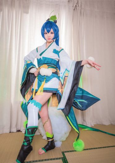 网易手游阴阳师  萤草 cosplay