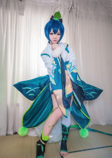 网易手游阴阳师  萤草 cosplay