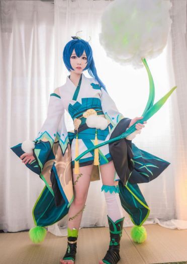 网易手游阴阳师  萤草 cosplay