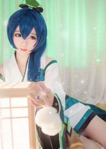 网易手游阴阳师  萤草 cosplay