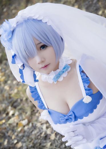 Re：从零开始的异界生活 花嫁蕾姆 cosplay