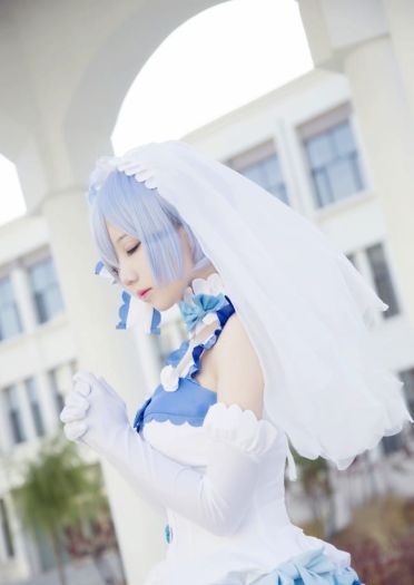 Re：从零开始的异界生活 花嫁蕾姆 cosplay