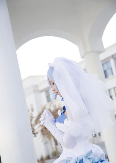 Re：从零开始的异界生活 花嫁蕾姆 cosplay