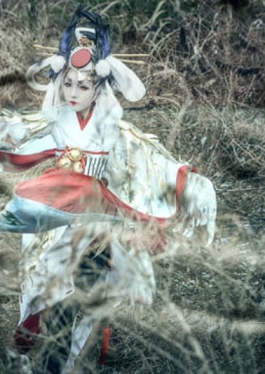 网易手游阴阳师 姑获鸟 金鸾鹤 cosplay(1)