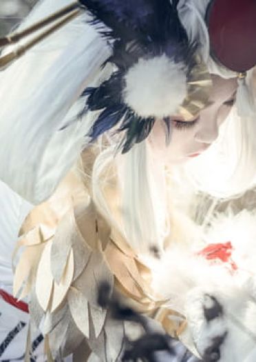 网易手游阴阳师 姑获鸟 金鸾鹤 cosplay(1)