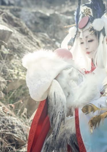 网易手游阴阳师 姑获鸟 金鸾鹤 cosplay(1)