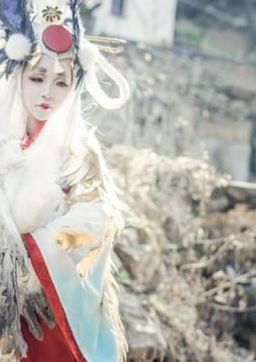 网易手游阴阳师 姑获鸟 金鸾鹤 cosplay(1)