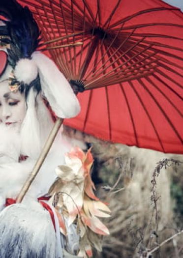 网易手游阴阳师 姑获鸟 金鸾鹤 cosplay(1)