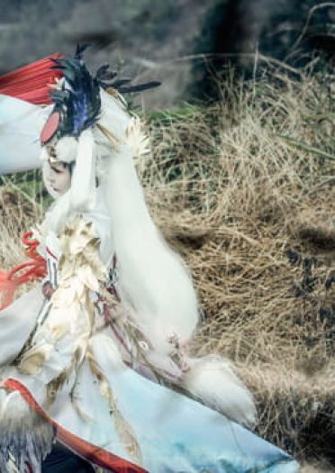 网易手游阴阳师 姑获鸟 金鸾鹤 cosplay(1)