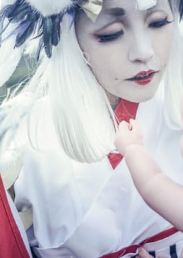 网易手游阴阳师 姑获鸟 金鸾鹤 cosplay(1)